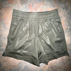 DSG Knit Train Short 2XS GreenAthletic Fit Sportswear With Elastic Waist & Knee-